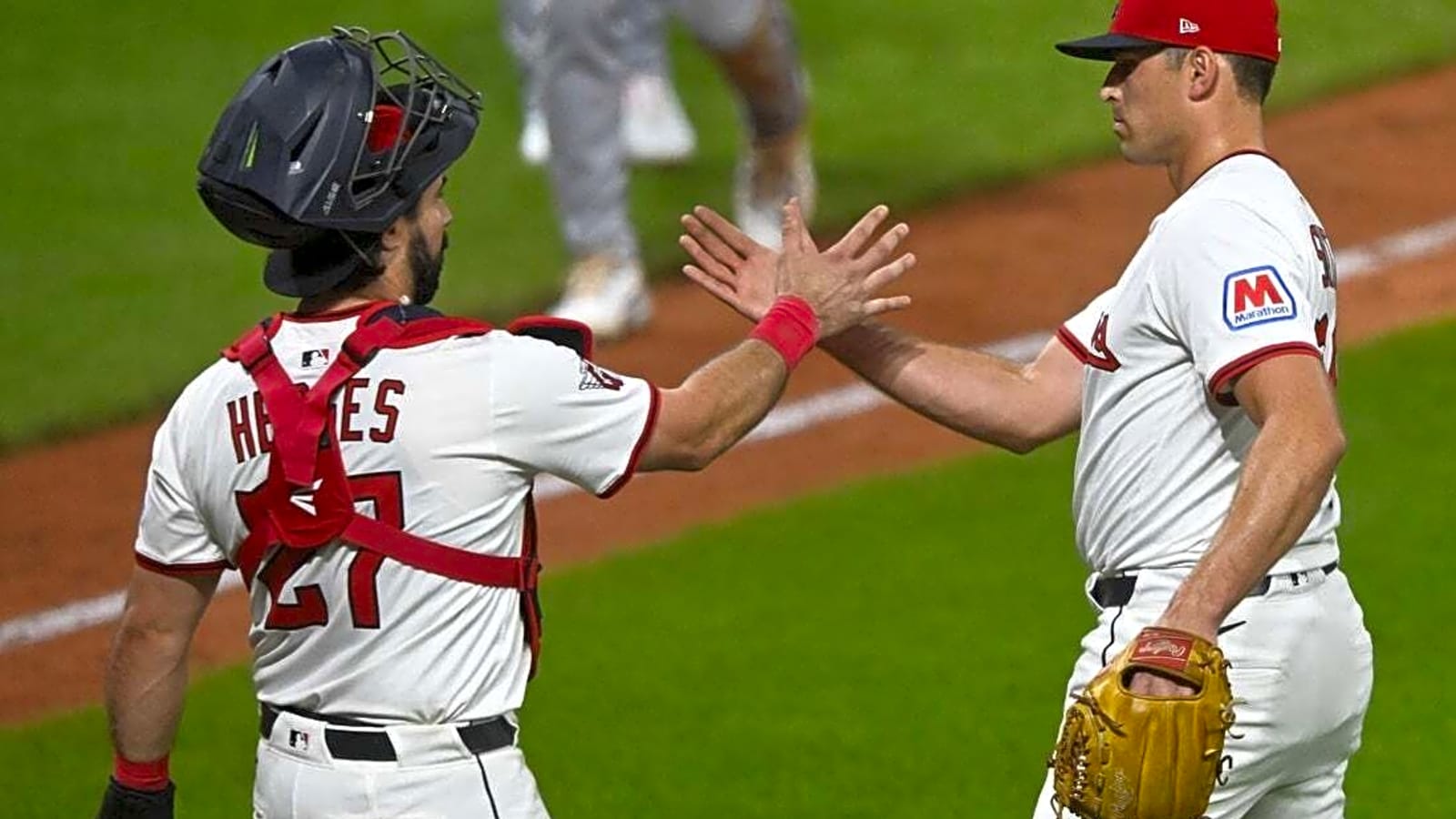 Guardians, in tight wild-card battle, open series vs. Braves