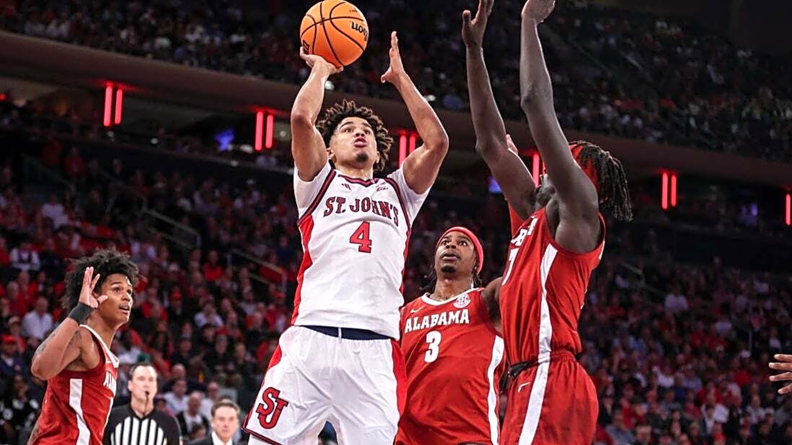 Oziyah Sellers, No. 14 St. John's take aim at No. 21 Auburn