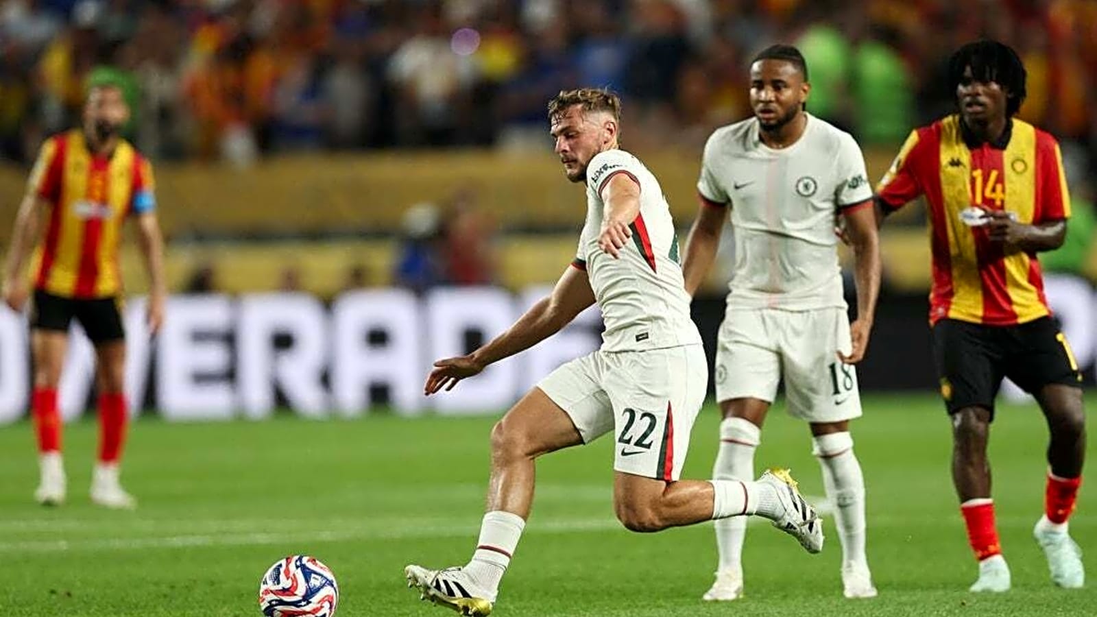 Chelsea trounce ES Tunis, lock up second in Club World Cup group