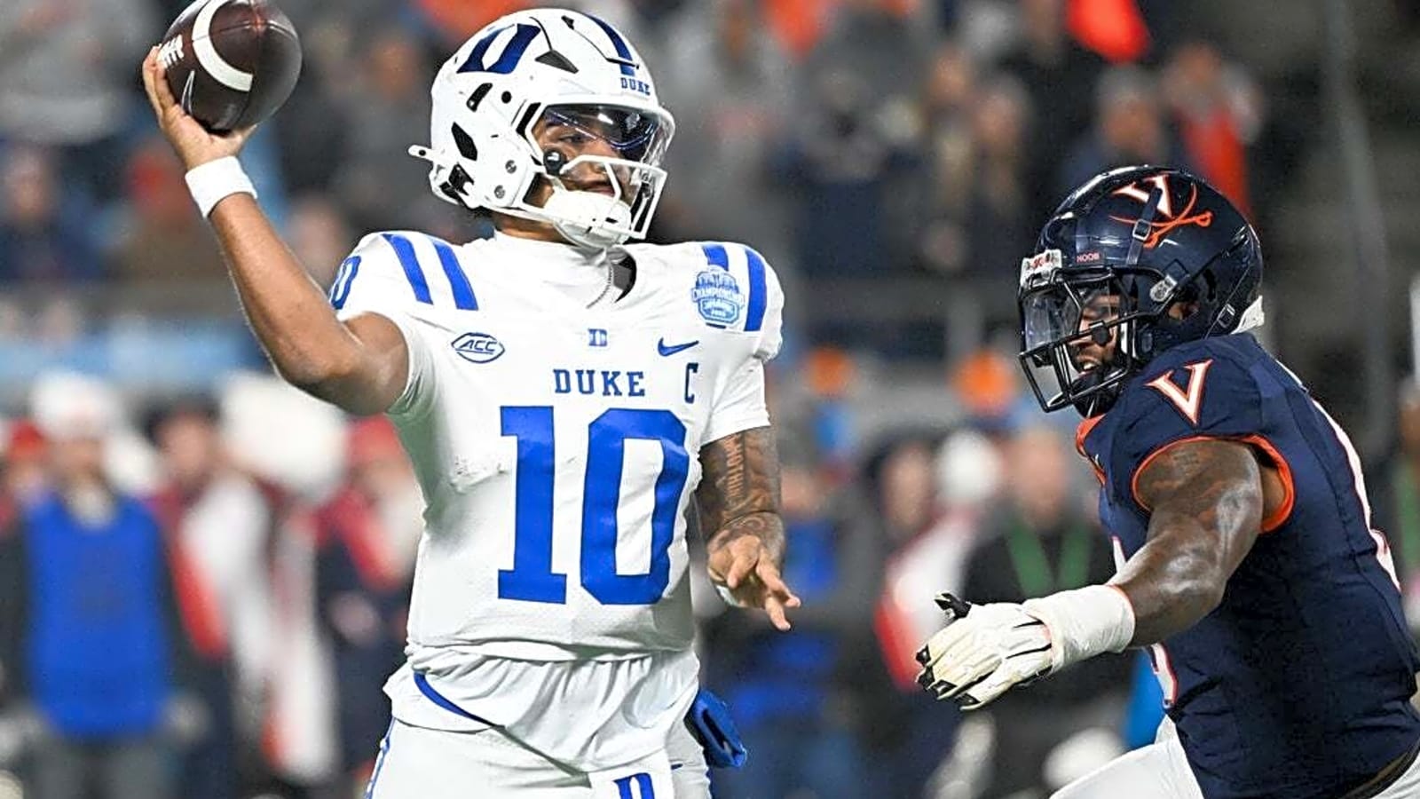 Duke proves spoiler, edging No. 17 Virginia in OT for ACC title