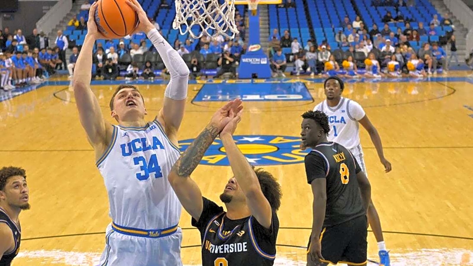 Tyler Bilodeau, UCLA overwhelm UC Riverside
