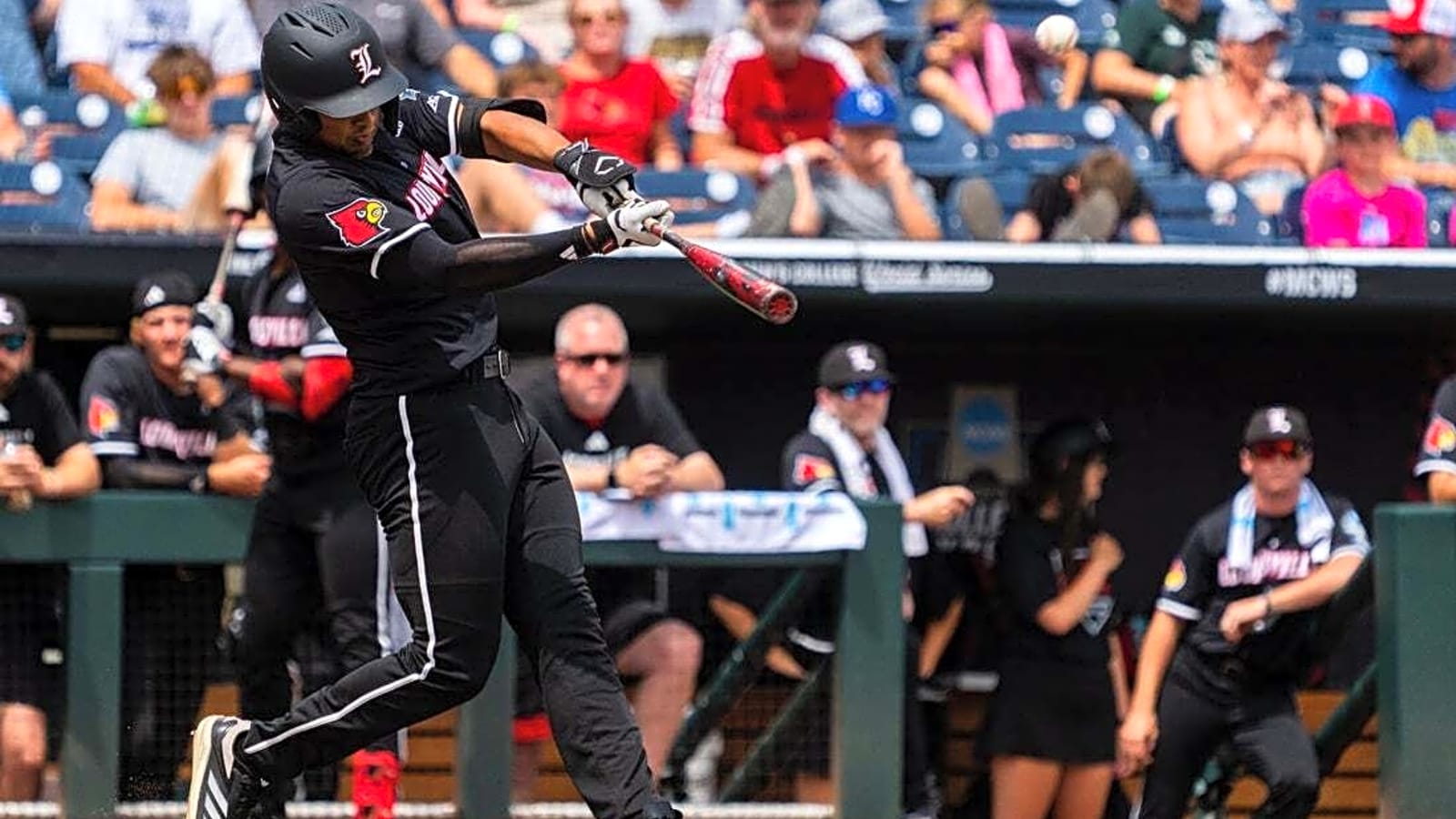 MCWS: Louisville avoids late-inning scare, knocks out No. 8 Oregon State