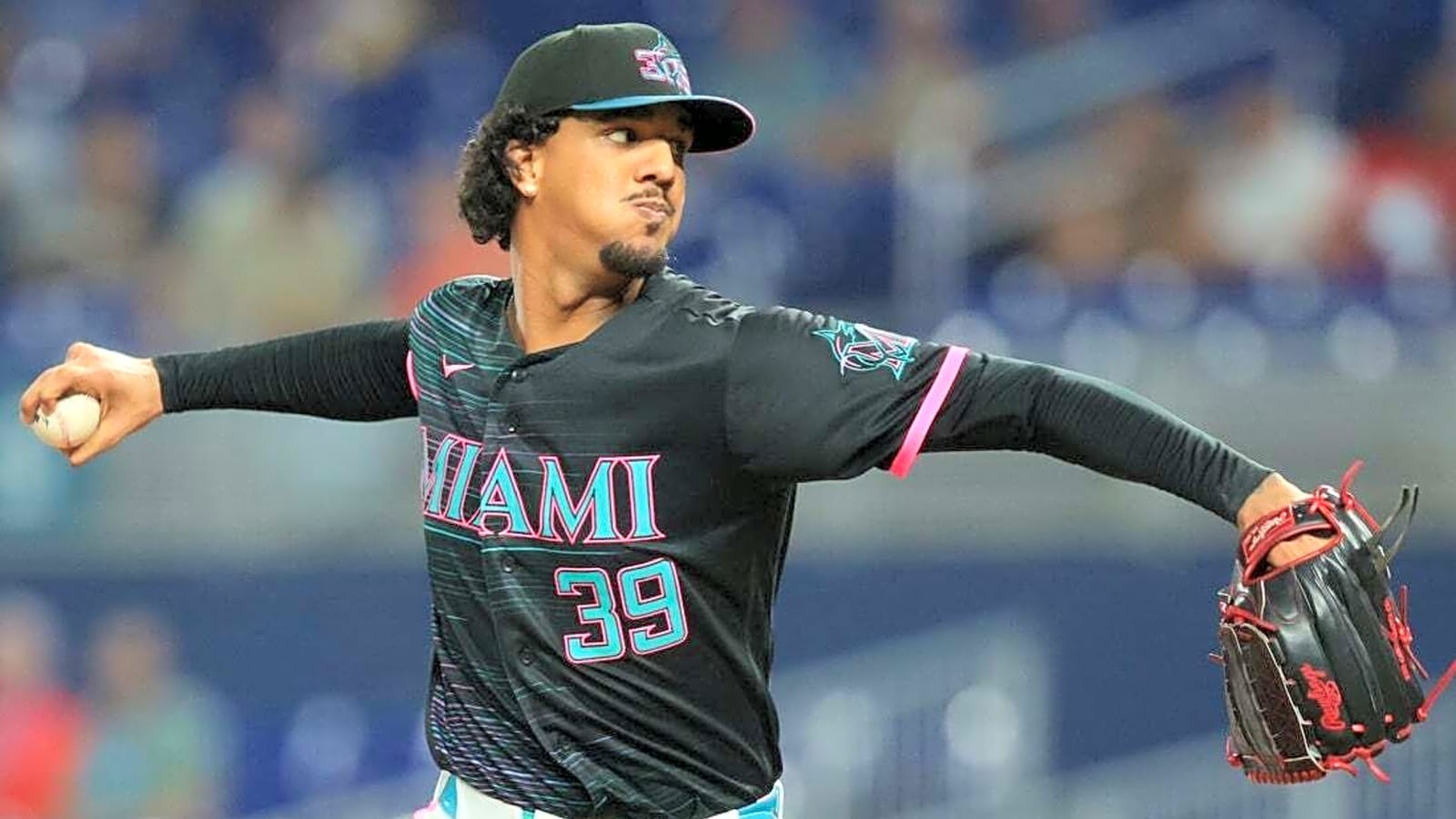 Eury Perez tosses first career complete game to blank Braves