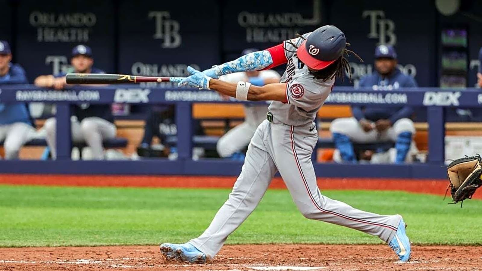 Homer streaks on line when Phillies visit Nationals