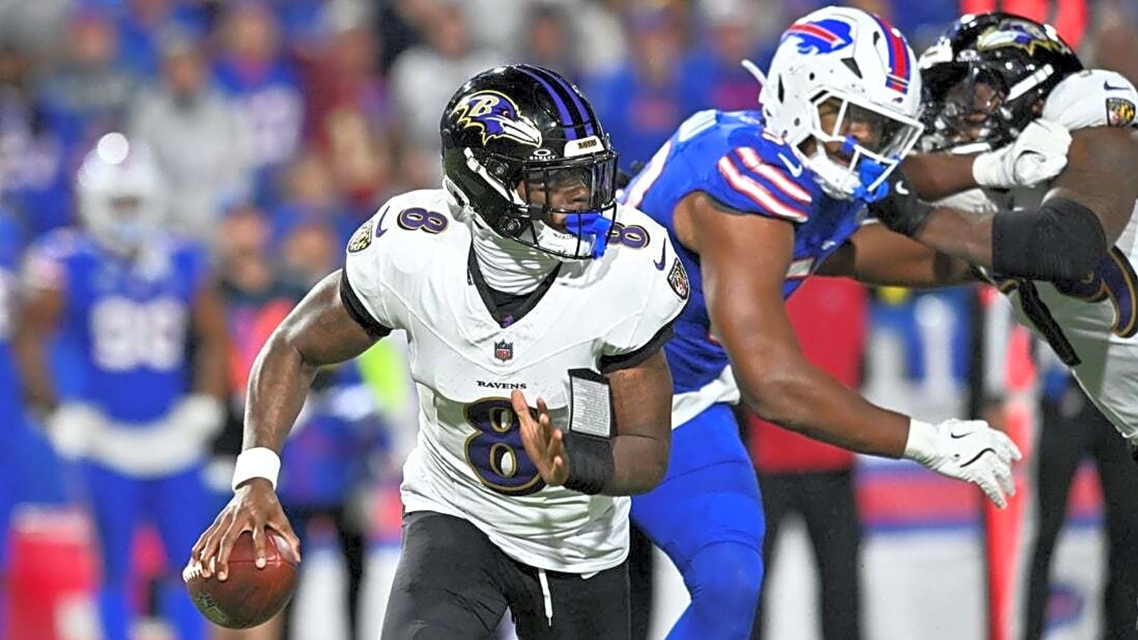 John Harbaugh: No word from NFL about Lamar Jackson shoving fan