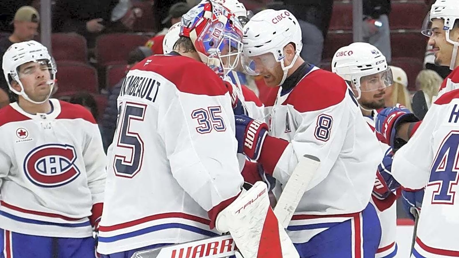 Canadiens&#39; Kaiden Guhle scores in final seconds to beat Blackhawks