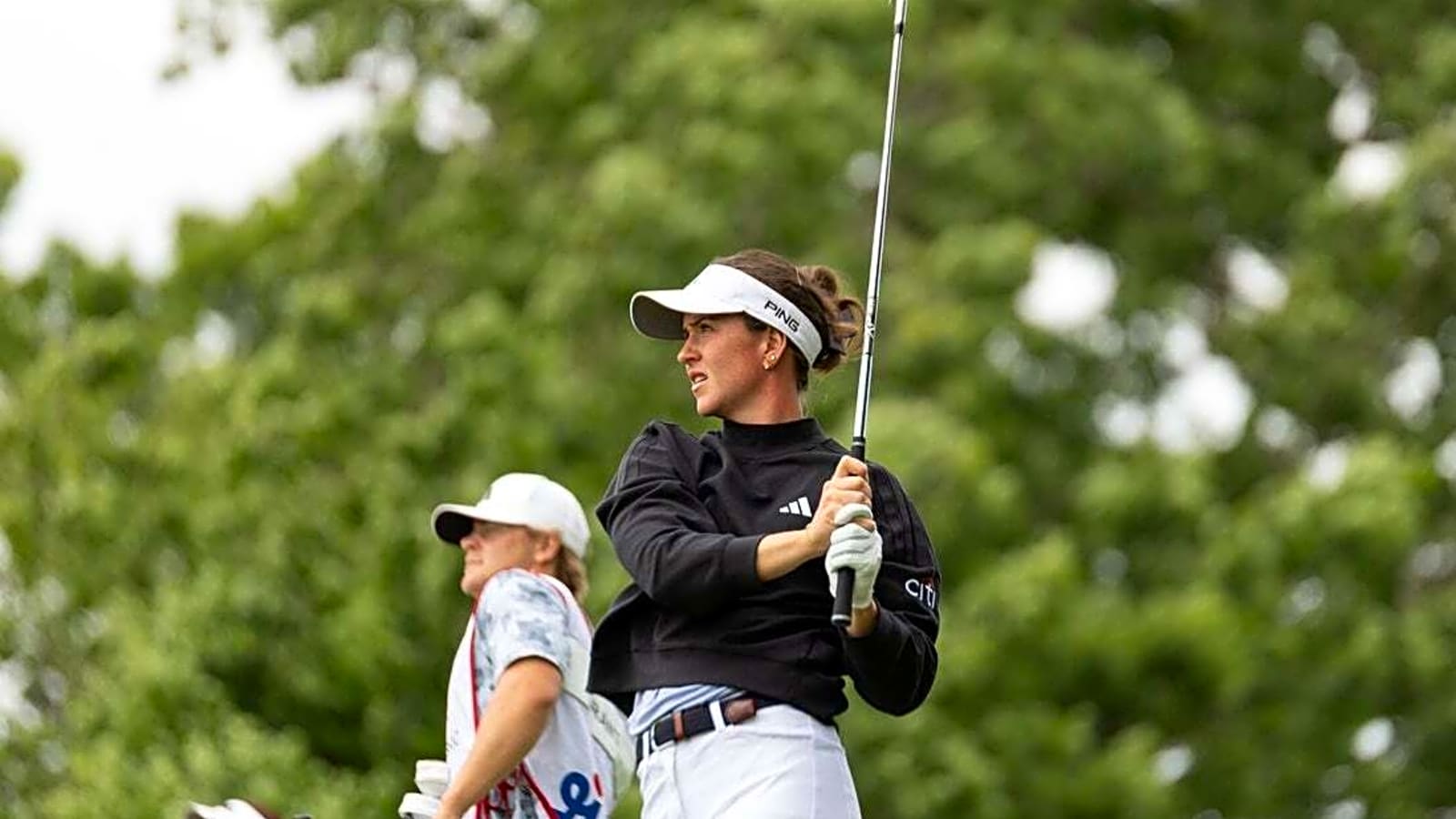 Linn Grant, Grace Kim share lead halfway through The Annika