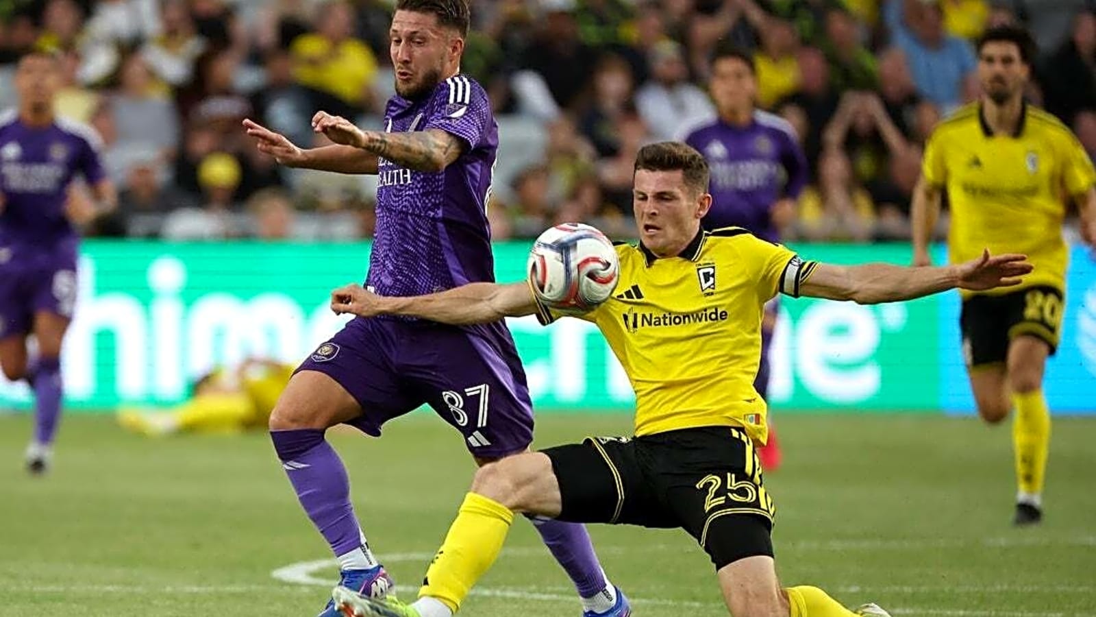 Crew collect first goal at home, play to draw with Orlando
