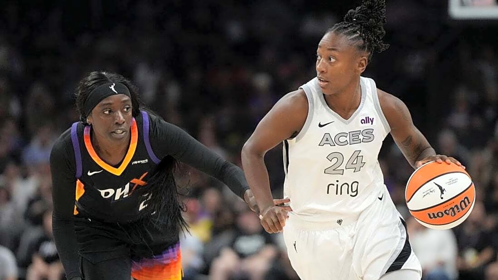 Aces get by Mercury for 6th straight victory