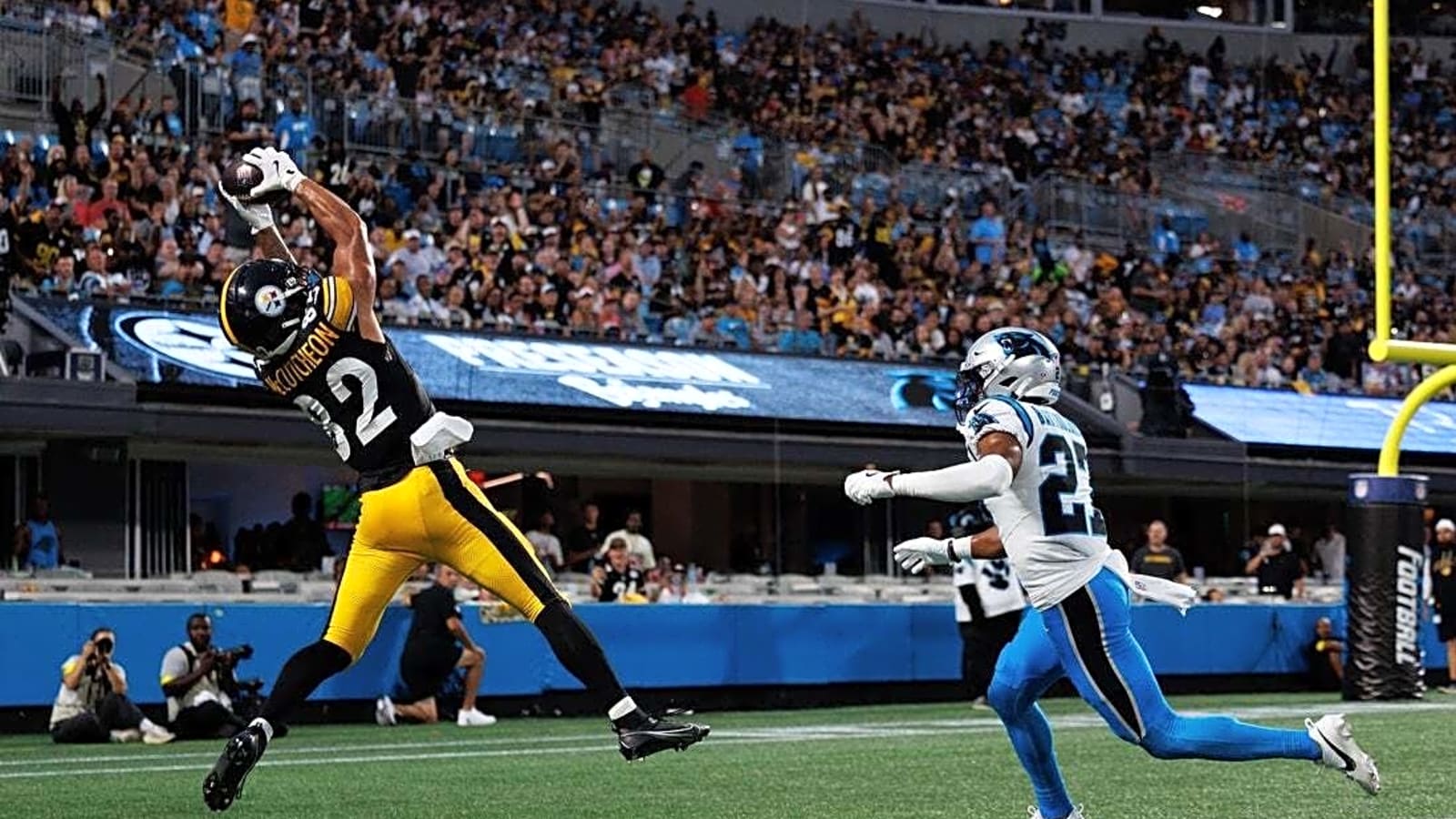 Four field goals send Steelers to victory over Panthers