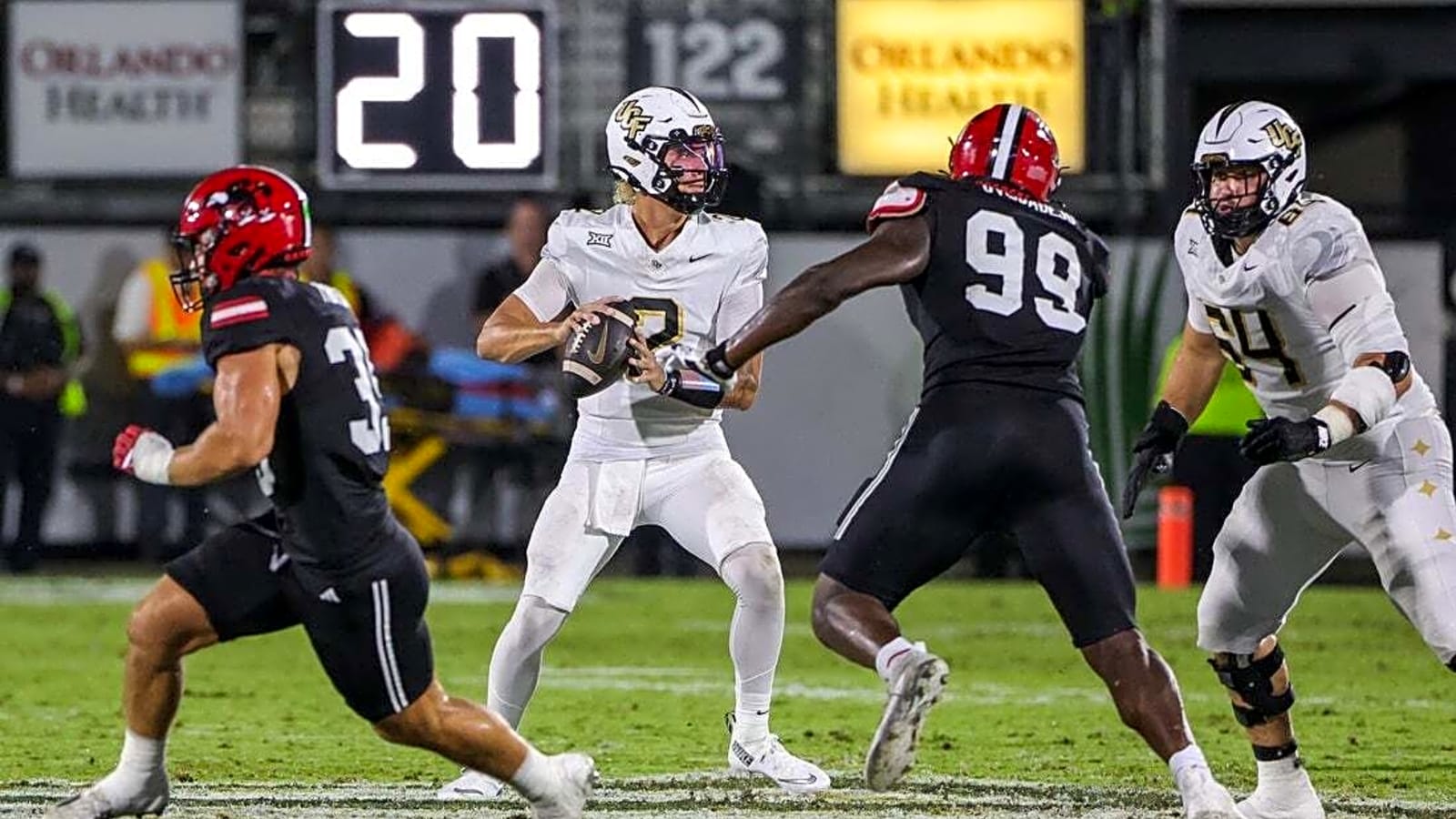 Tayven Jackson, UCF escape Jacksonville State&#39;s upset bid