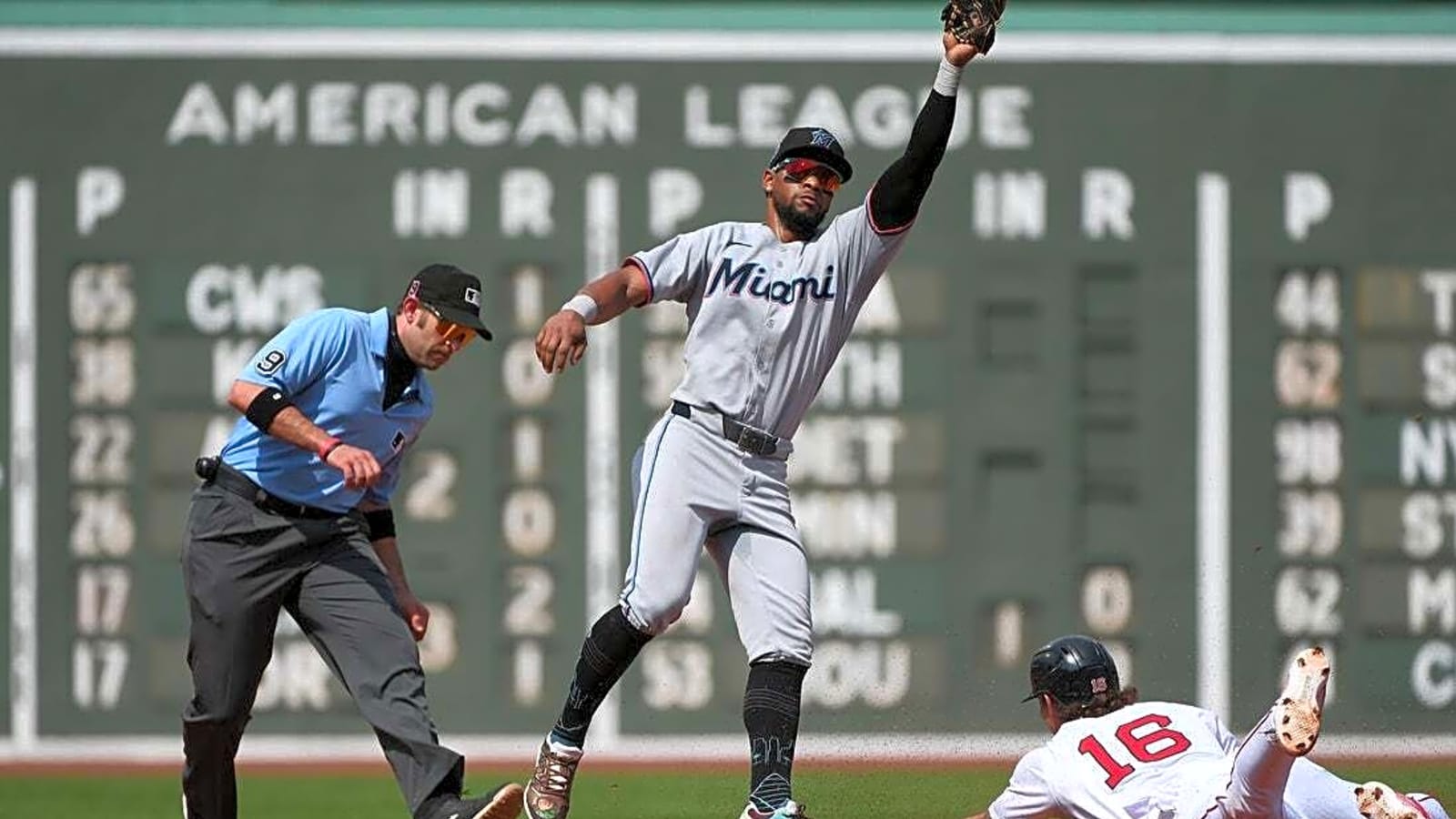 Dane Myers, Jakob Marsee homer in 9th as Marlins rally past Red Sox to avoid sweep