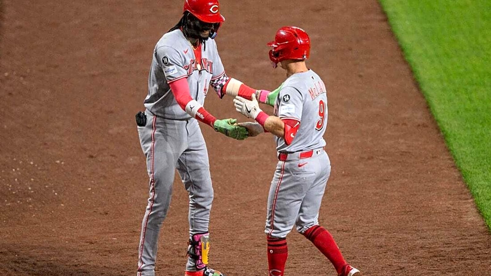 Reds slug three HRs while cruising past Orioles