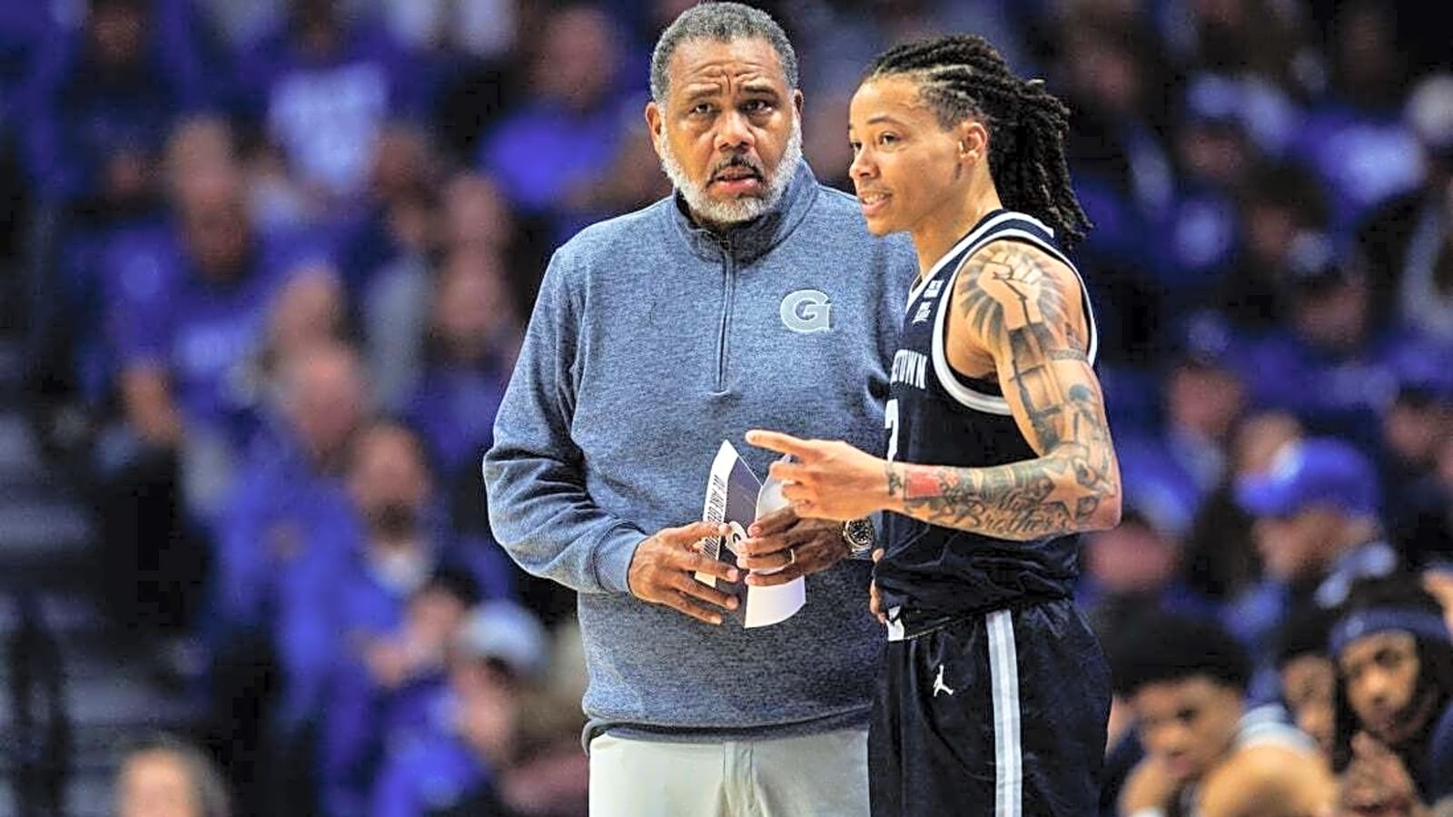 Malik Mack, unbeaten Georgetown too strong for winless Wagner