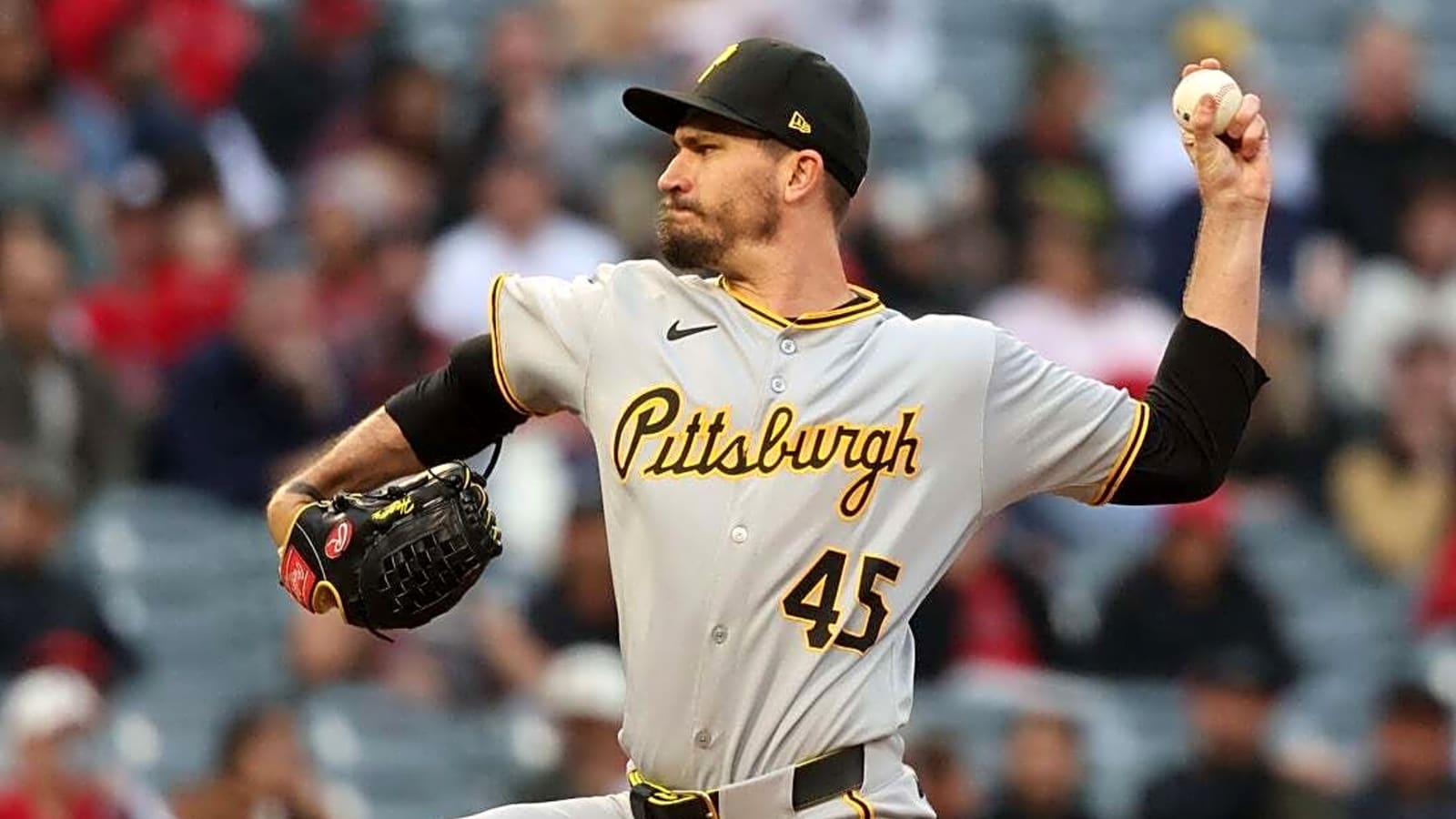 Andrew Heaney, Pirates fire two-hitter against Angels