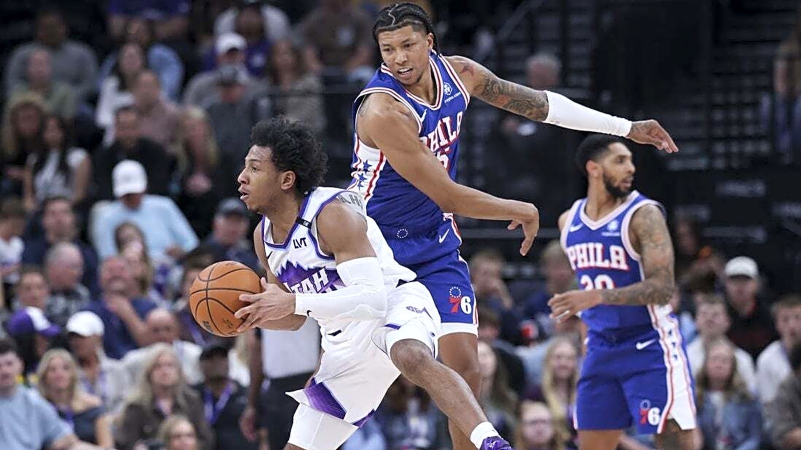 Lesser-known players getting chance to impress Jazz, Wizards