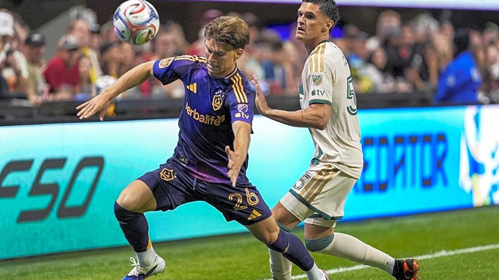 Gabriel Pec's econd-half brace vaults Galaxy past Atlanta