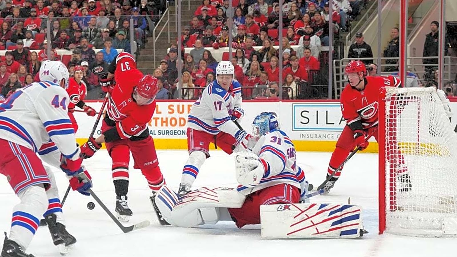 Hurricanes complete comeback with overtime win vs. Rangers