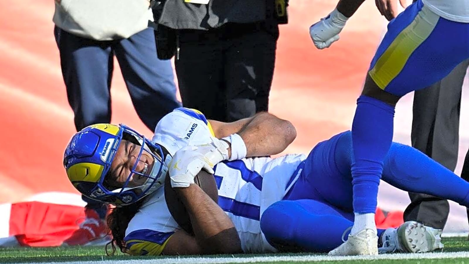 Rams WR Puka Nacua (leg) questionable to return