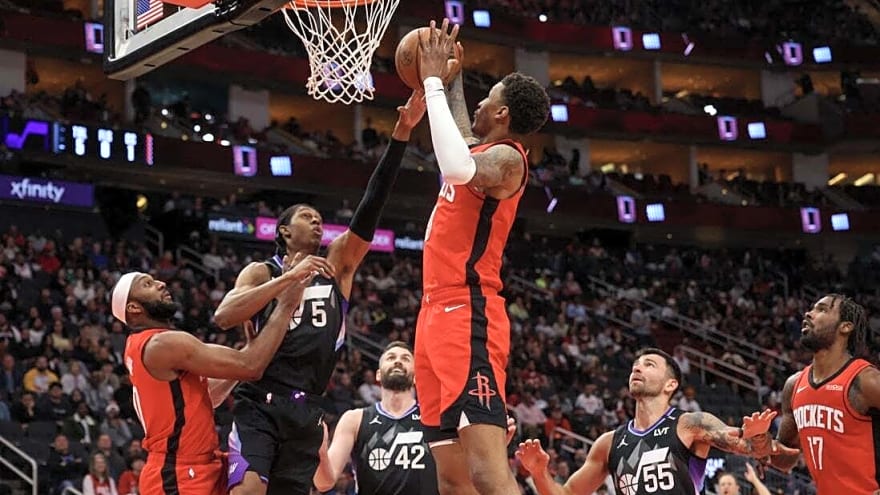 Jabari Smith Jr. puts up 31 as Rockets rumble past Jazz