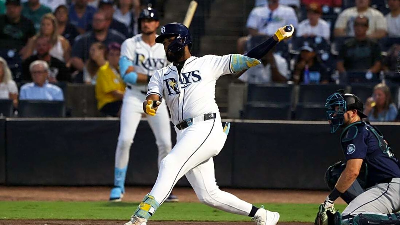 Junior Caminero, Rays having a blast in series against Mariners