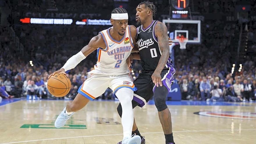 Thunder storm into Sacramento for NBA Cup showdown vs. Kings