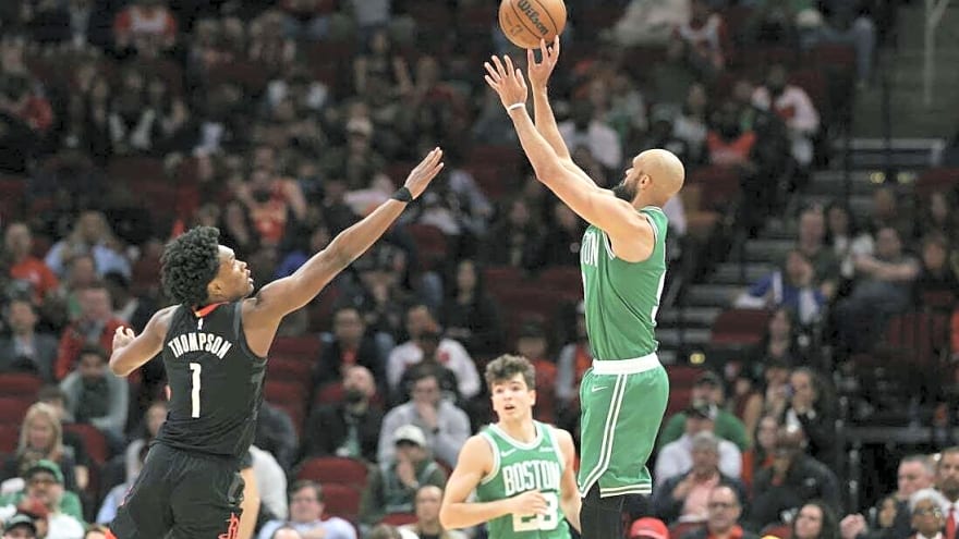Celtics' 3-point barrage too much for Rockets