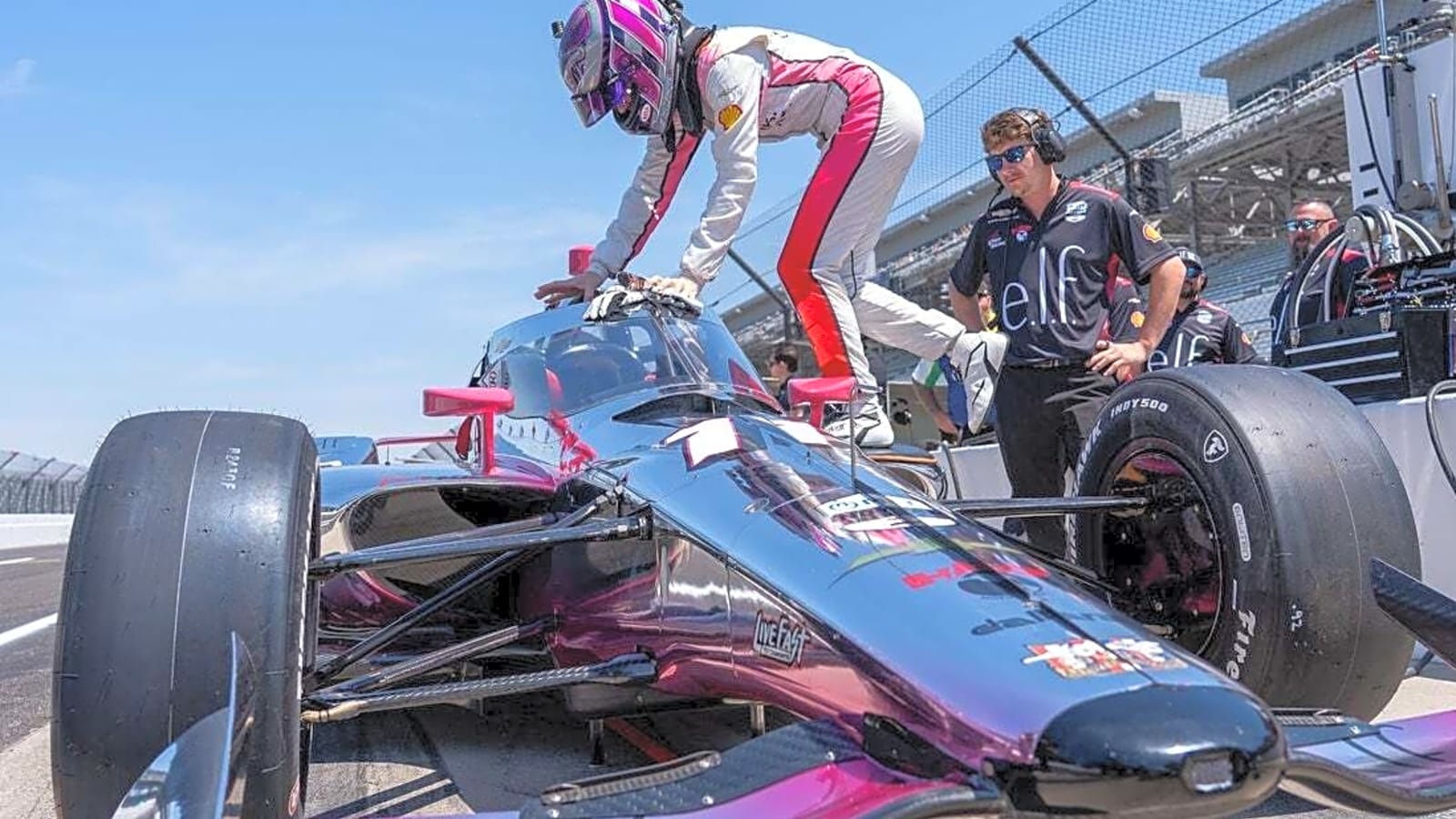 Katherine Legge first woman to attempt Indy-NASCAR double