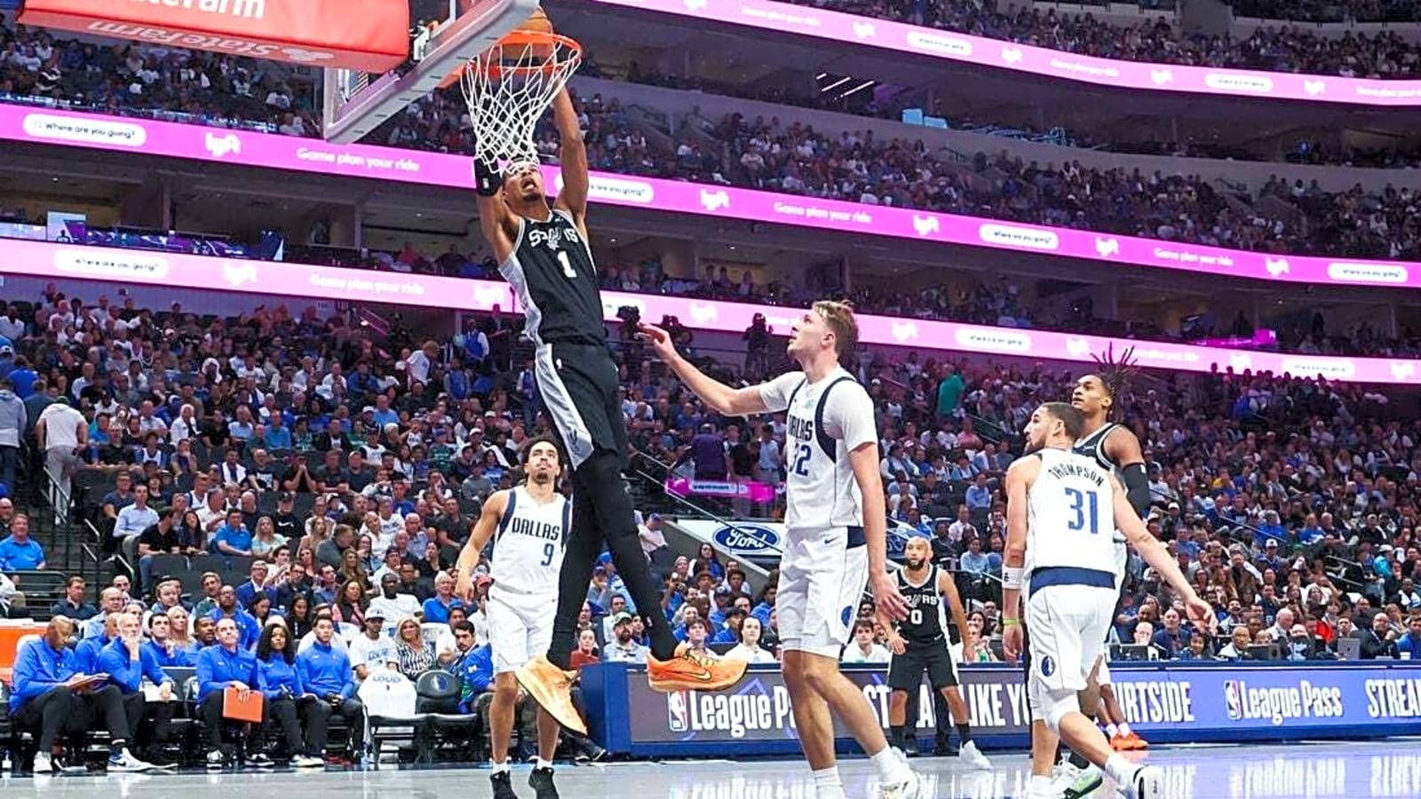 Victor Wembanyama, Spurs stuff Cooper Flagg, Mavs