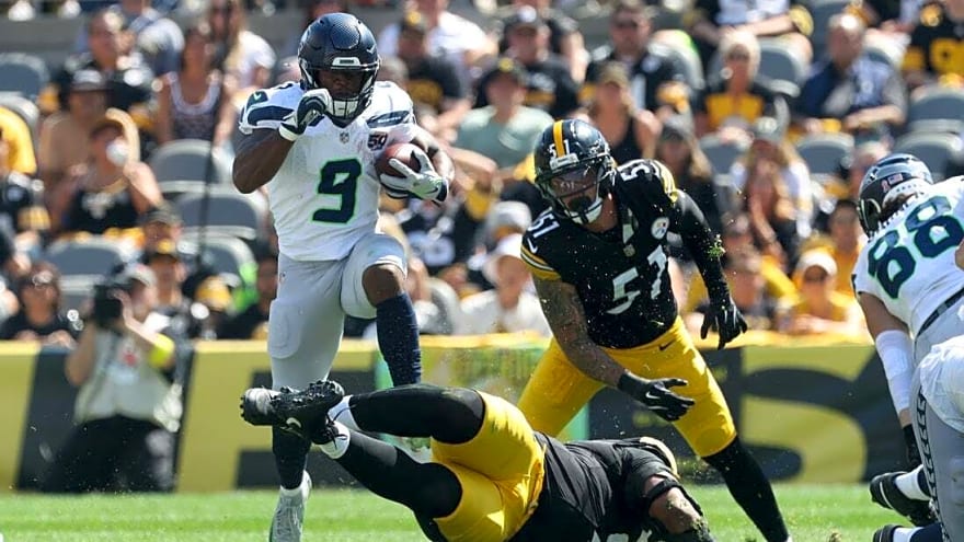 Seahawks swing 10 points, even record with win at Steelers
