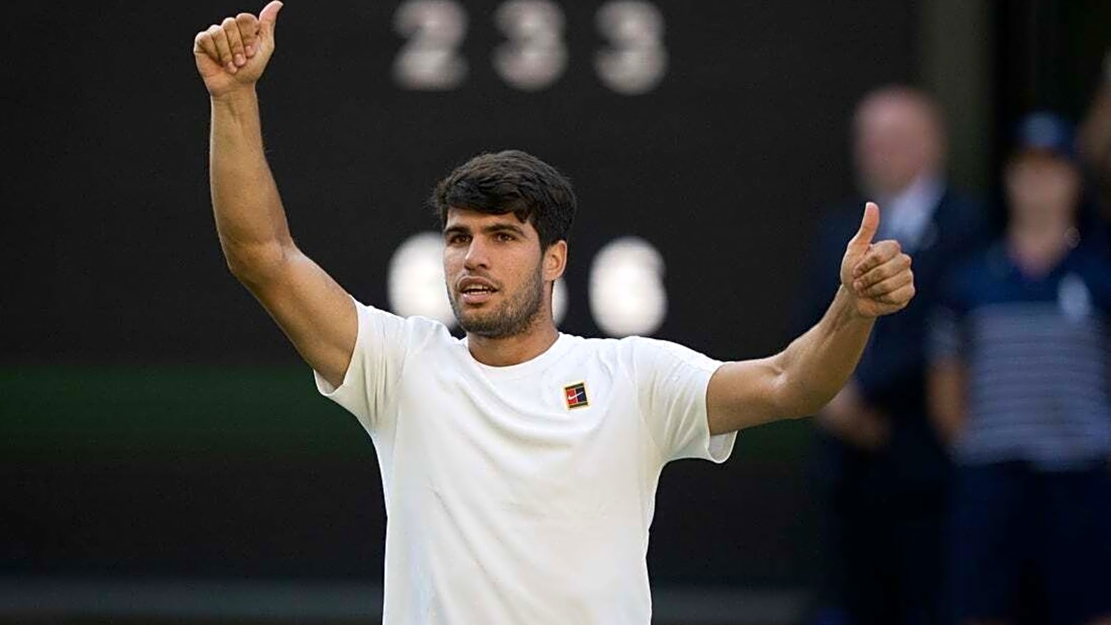 Carlos Alcaraz one win from Wimbledon three-peat