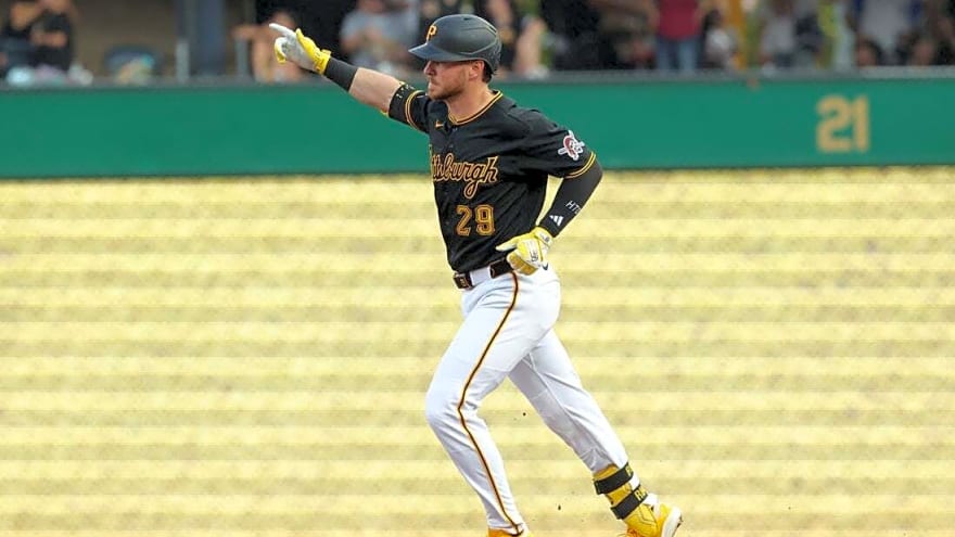 Ryan O’Hearn sets franchise mark in Pirates' win vs. Braves
