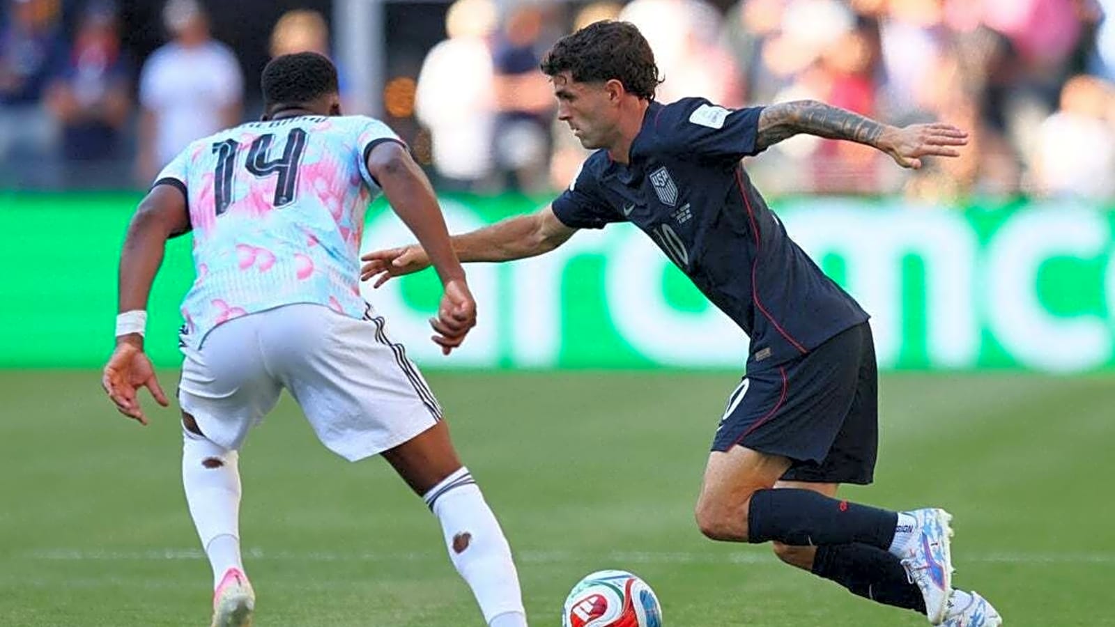 US star Christian Pulisic exits vs. Belgium with injury