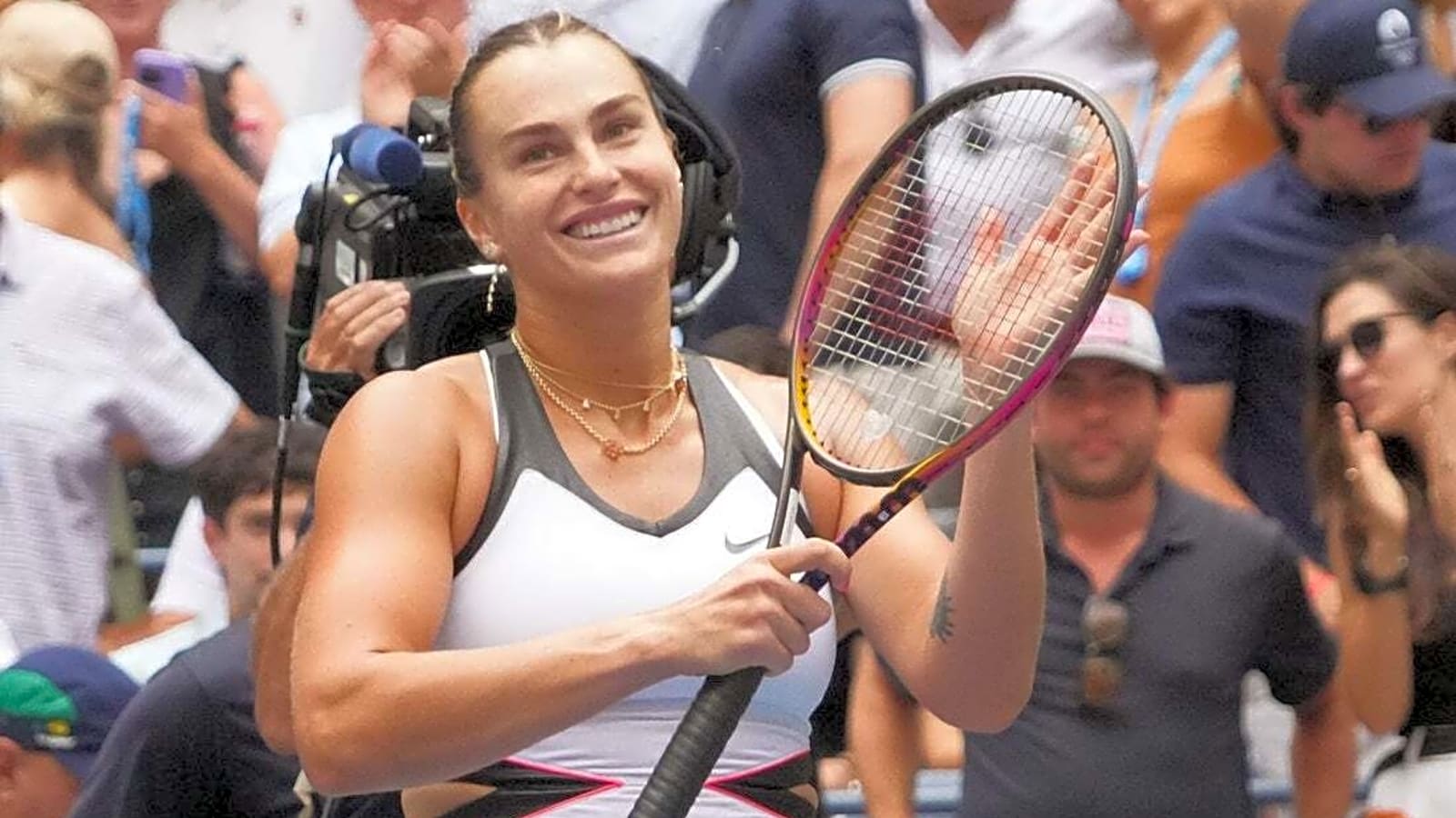 Aryna Sabalenka starts defense of U.S. Open title with solid victory
