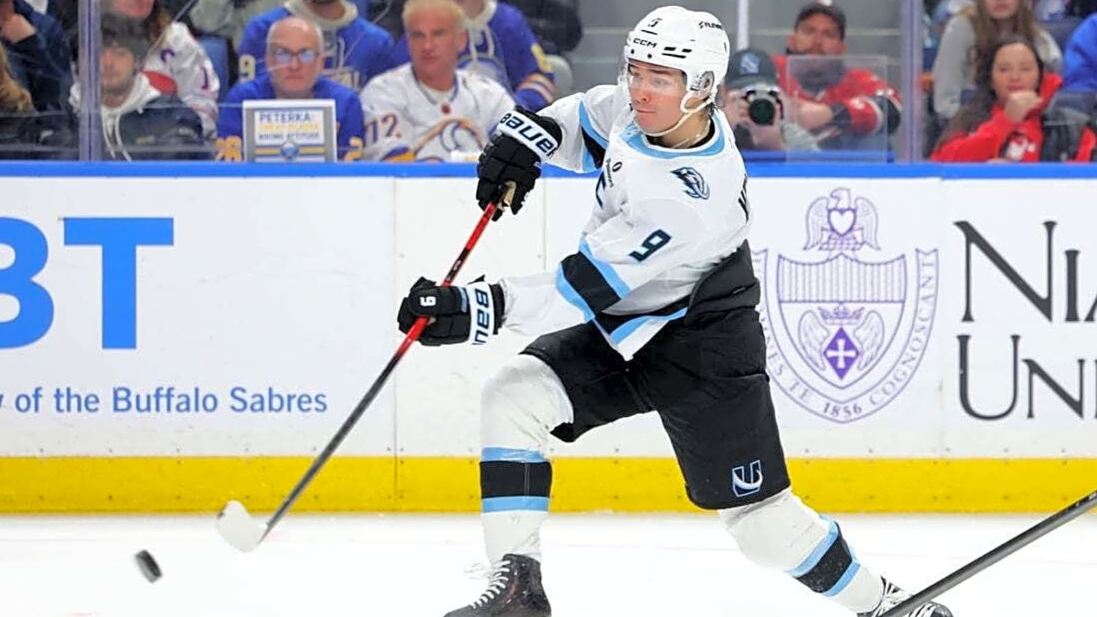 Clayton Keller's goal lifts Mammoth, hands Sabres another OT loss