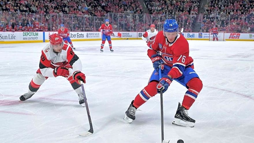 Canadiens rally from early deficit to down Hurricanes