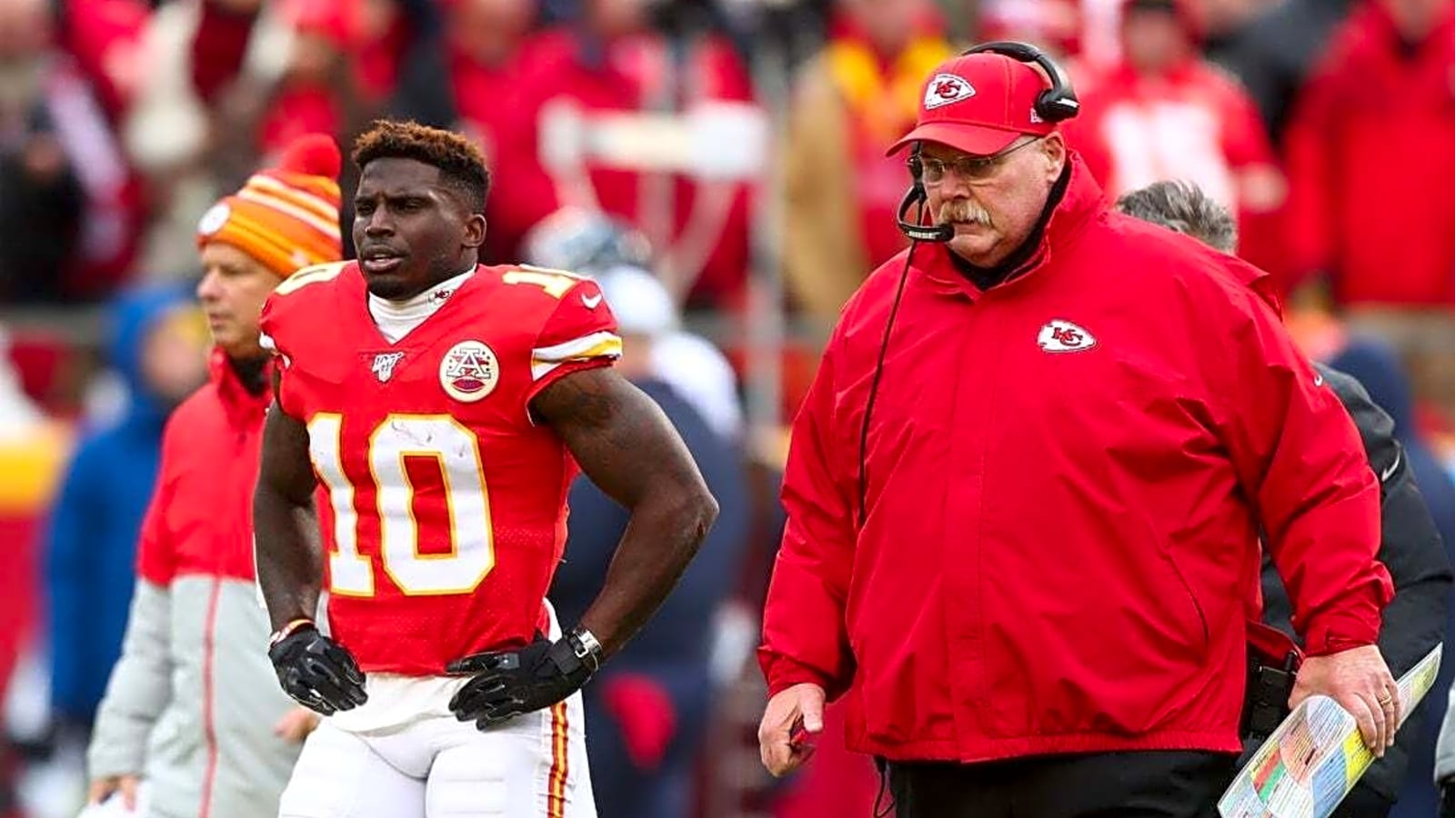 Chiefs' Andy Reid: 'Nothing happening' with Tyreek Hill