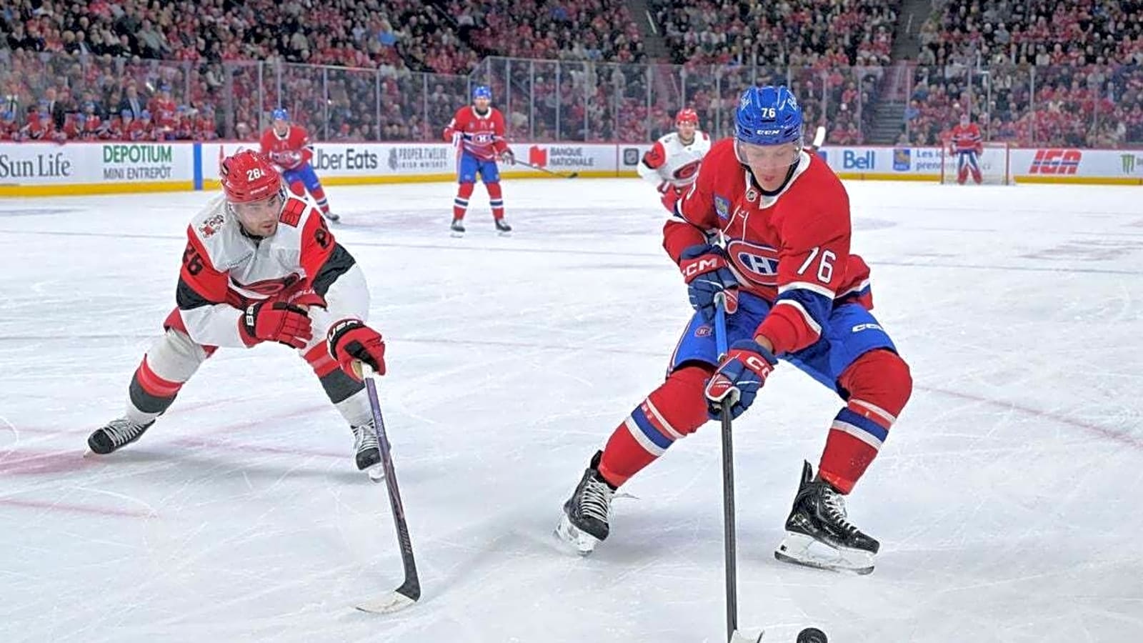 Canadiens rally from early deficit to down Hurricanes
