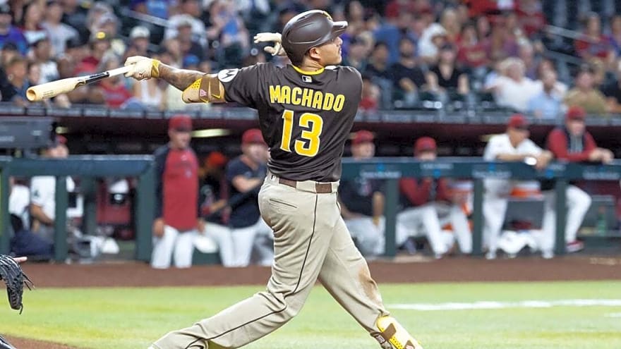 Manny Machado (3 hits, 4 RBIs) paces Padres to rout of Diamondbacks