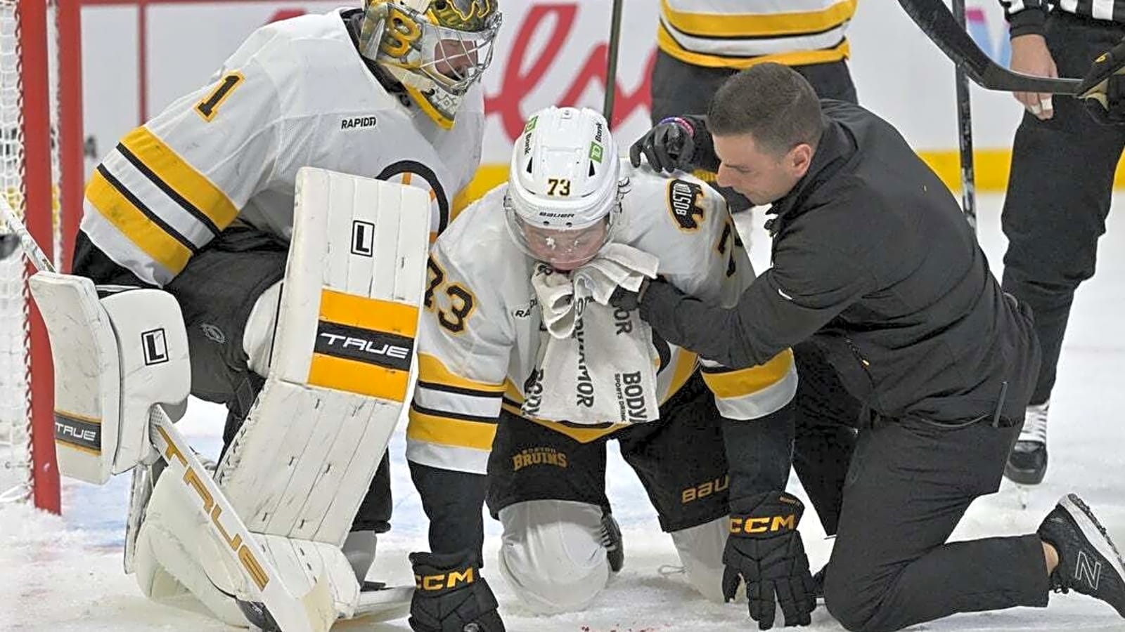 Bruins D Charlie McAvoy has facial surgery, out indefinitely