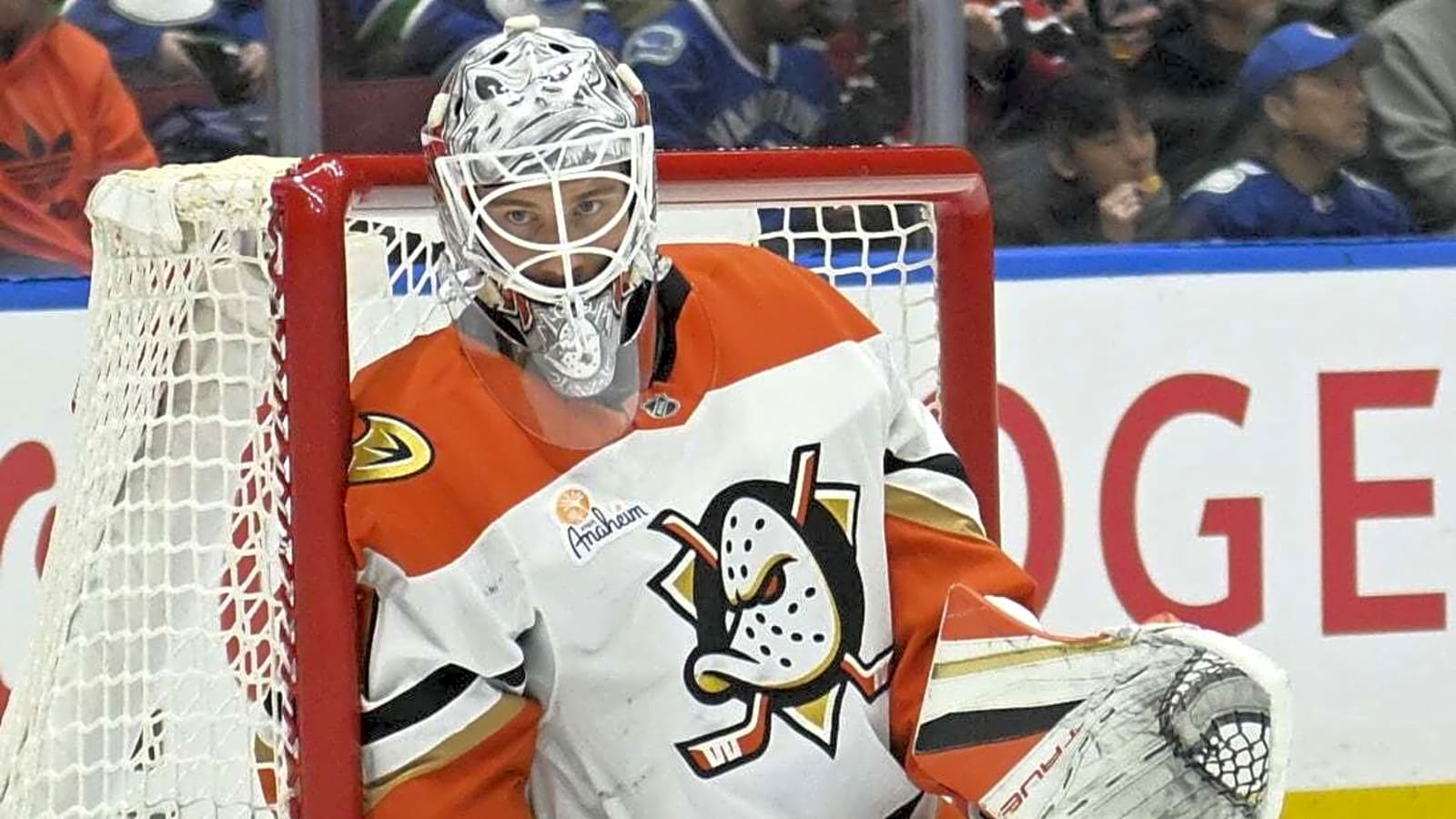 Red Wings acquire G John Gibson from Ducks