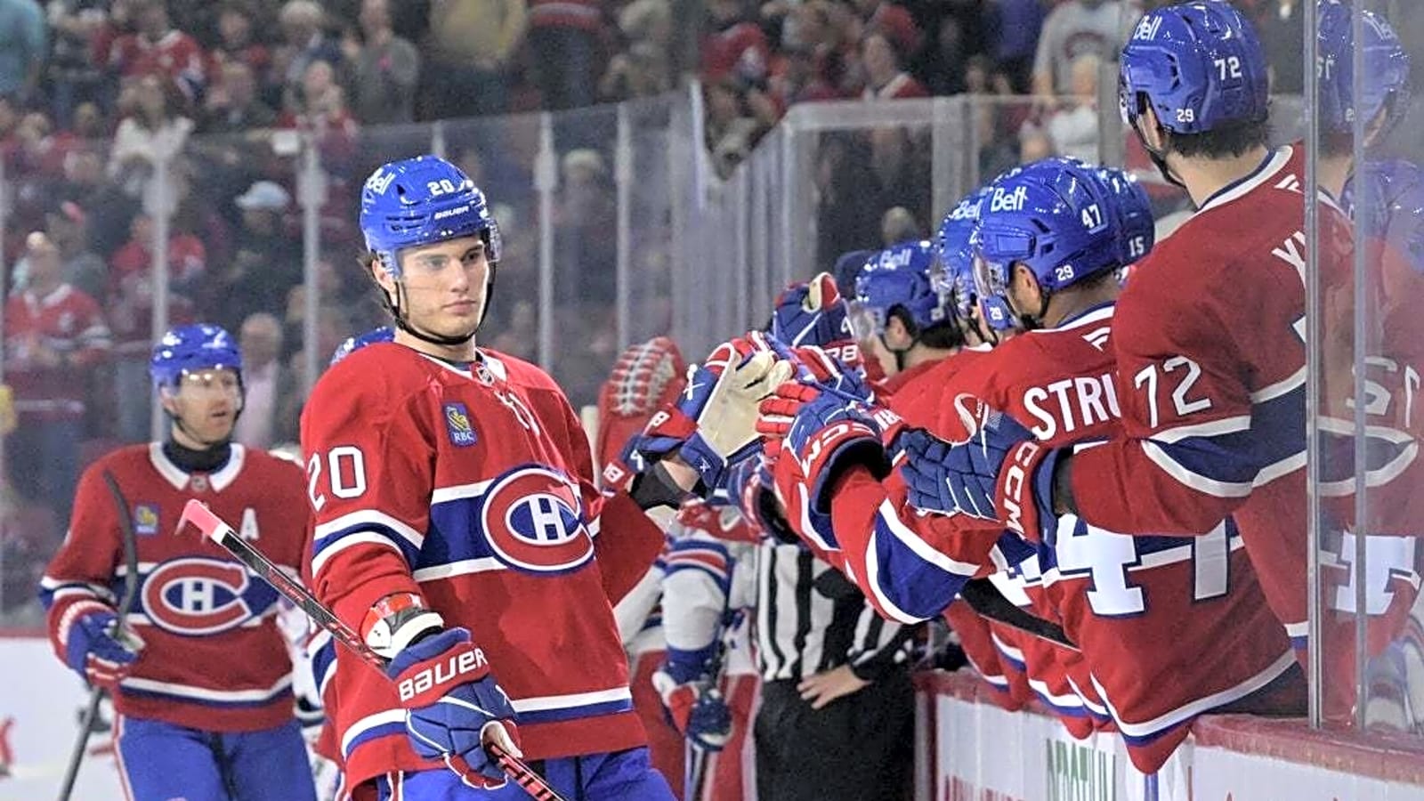 Canadiens strike three times in third period to defeat Sabres