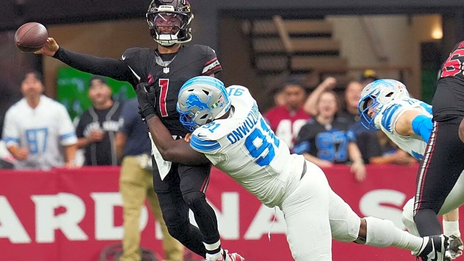 Lions DT Levi Onwuzurike (ACL) to miss 2025 season