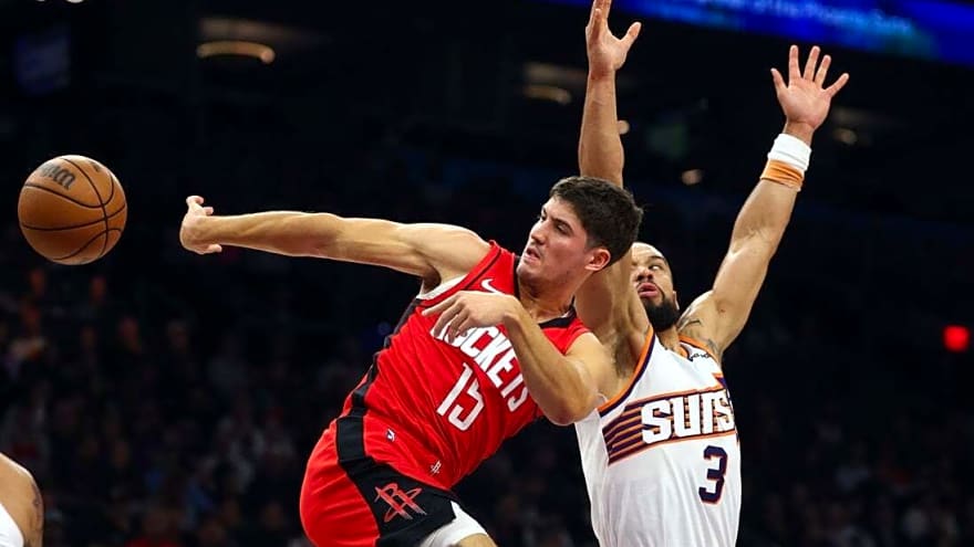 Amen Thompson scores 28 as Rockets roll past Suns