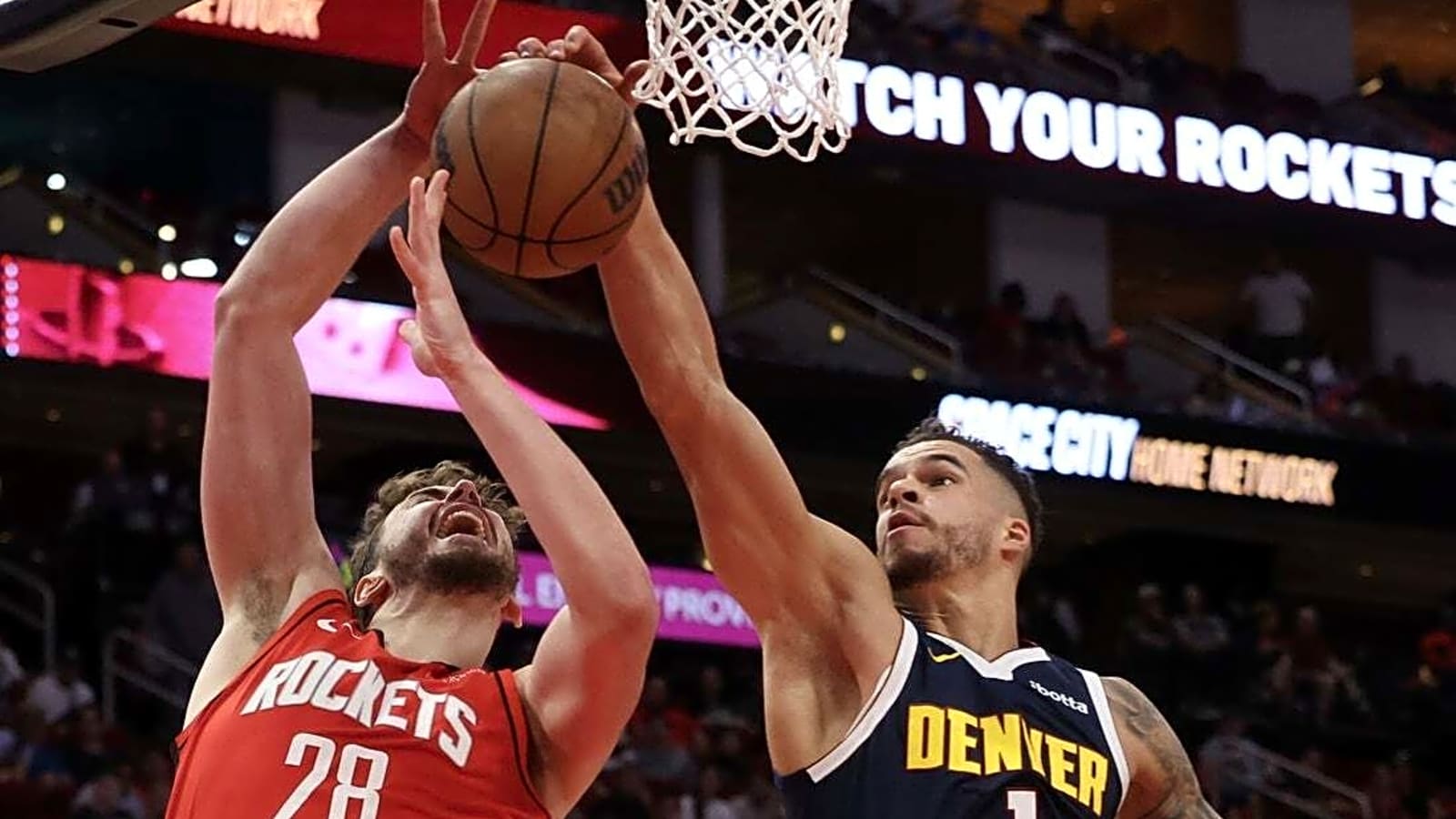 Nuggets defeat Rockets to earn No. 4 seed