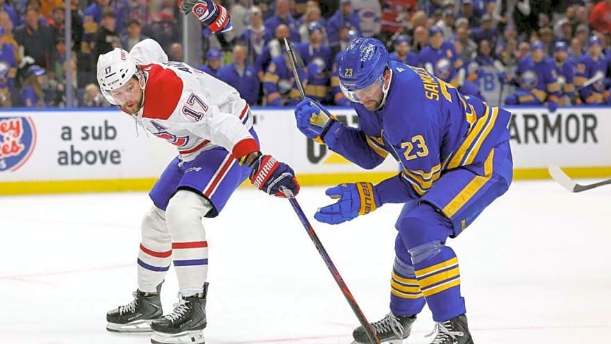 Nick Suzuki's goal, 2 assists send Habs home up 3-2 on Sabres