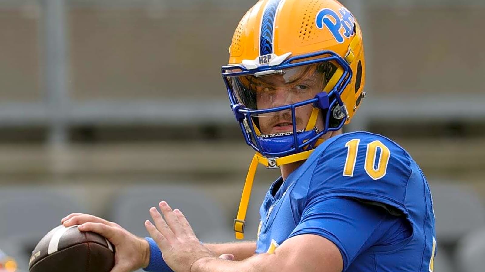 Pitt riding with QB Eli Holstein against Boston College