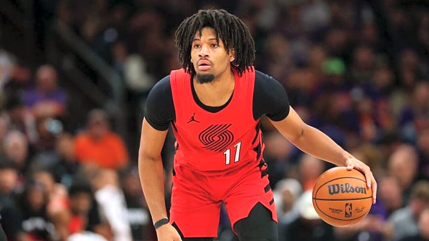 Blazers' Shaedon Sharpe out 6 months after knee surgery