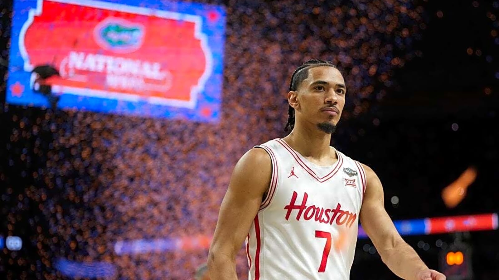 Houston G Milos Uzan to declare for NBA draft