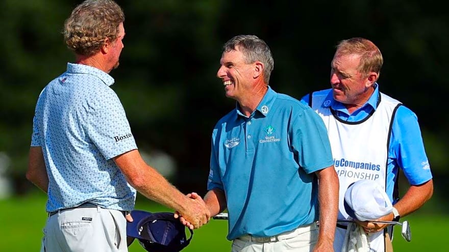 Steven Alker goes wire to wire at Simmons Bank, seizes Schwab Cup lead